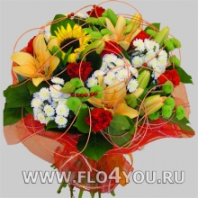 Букет 17012 Фейерверк